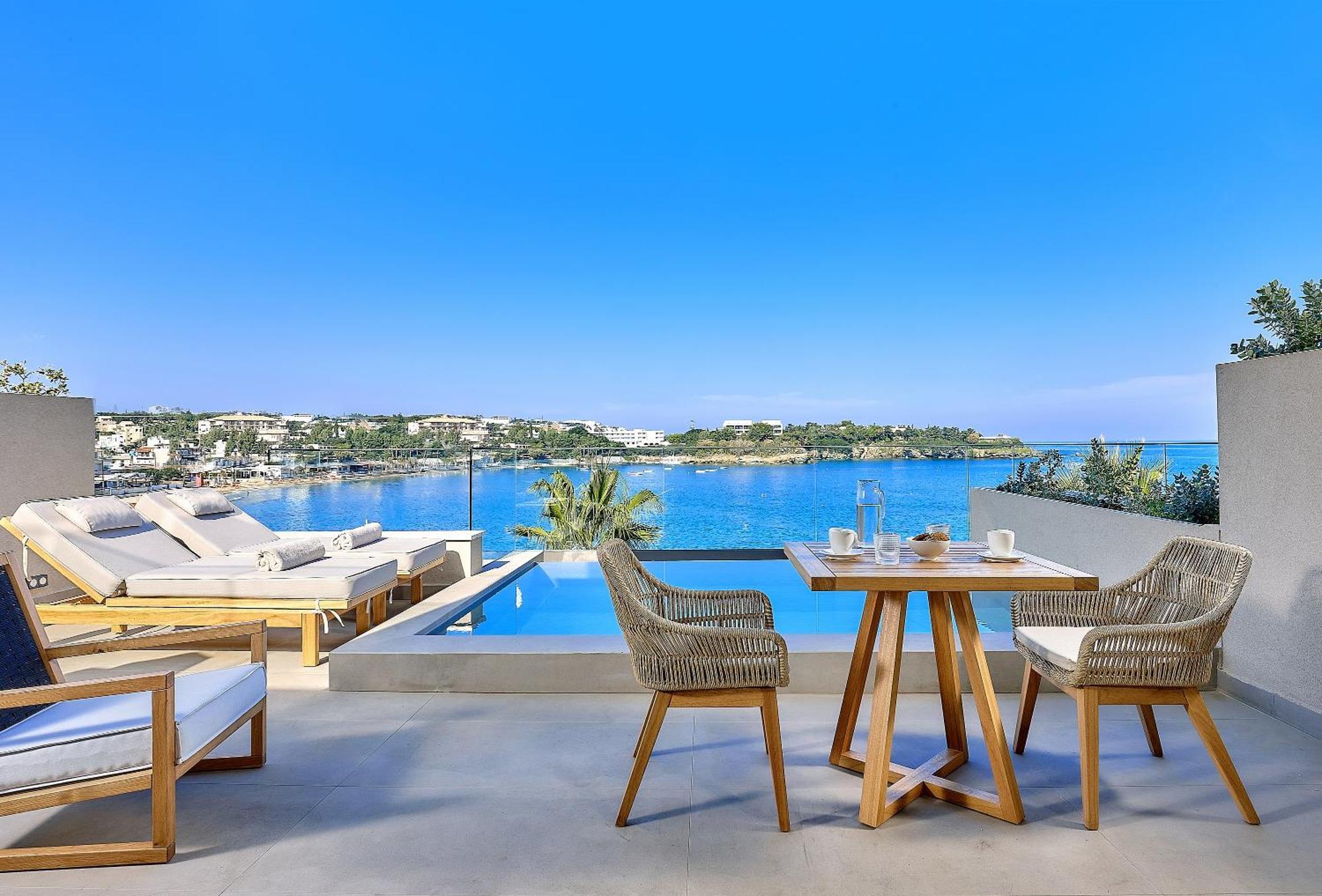 Castello Infinity Suites - Adults Only Айя-Пелагія Екстер'єр фото
